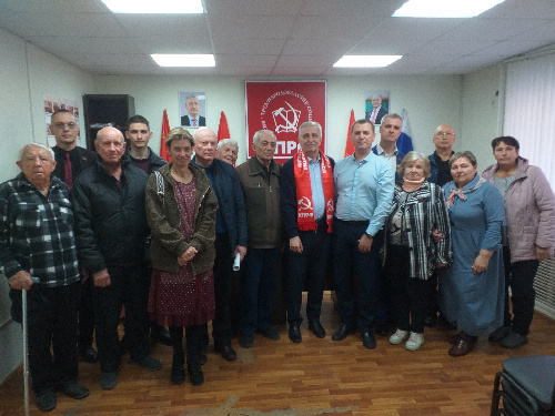 Н.И. Осадчий в Усть-Лабинске рассказал активу о задачах КПРФ по реализации Программы Победы