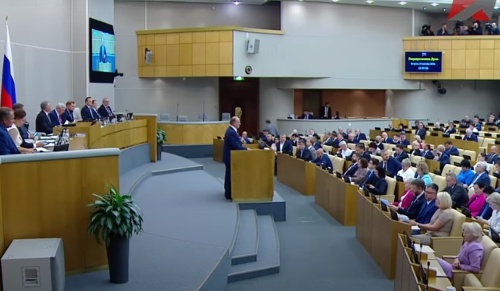 Обращение Г.А. Зюганова с трибуны Госдумы на открытии осенней сессии
