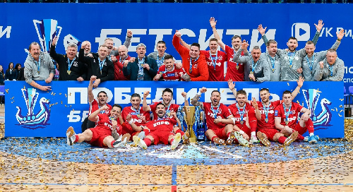 Команда МФК КПРФ стала обладателем Кубка лиги по футзалу