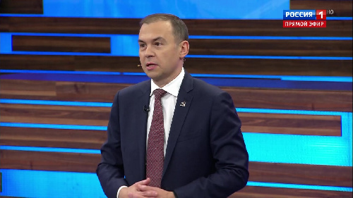 Юрий Афонин выступил в эфире телеканала «Россия-1»