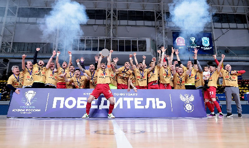 Команда «КПРФ» стала двукратным обладателем Кубка России по футзалу